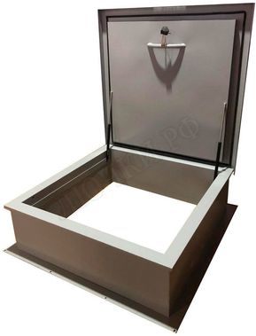 Люк для выхода на кровлю Экстремал, оцинкованная сталь 900*1150 Люк для выхода на кровлю Экстремал, оцинкованная сталь 900*1150