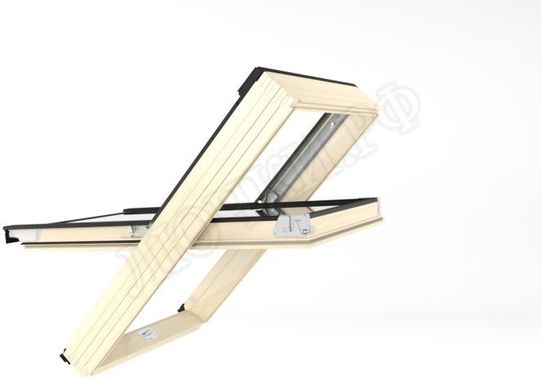 Мансардное окно Fakro FTS-V U4 Standart с двухкамерным стеклопакетом 780*980 Мансардное окно Fakro FTS-V U4 Standart с двухкамерным стеклопакетом 780*980