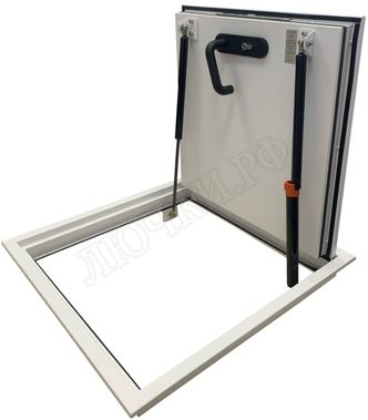 Люк выхода на кровлю Противопожарный люк выхода на чердак EIS60 850*700, петли слева Люк выхода на кровлю Противопожарный люк выхода на чердак EIS60 850*700, петли слева