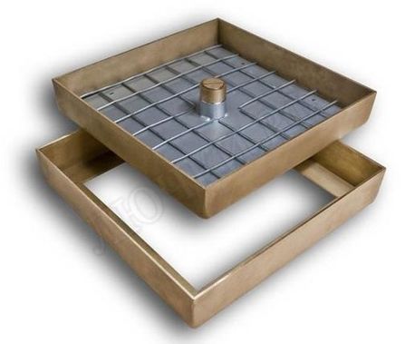 Напольный люк из латуни бюджет 750*200 Напольный люк из латуни бюджет 750*200