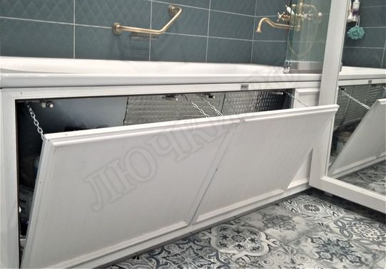 Люк под плитку Экран под ванную 1650*580 Люк под плитку Экран под ванную 1650*580