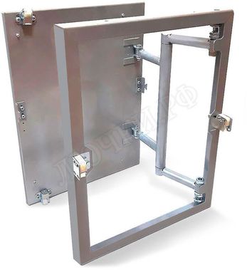 Люк под плитку Нажимной люк К-3 500*400 Люк под плитку Нажимной люк К-3 500*400