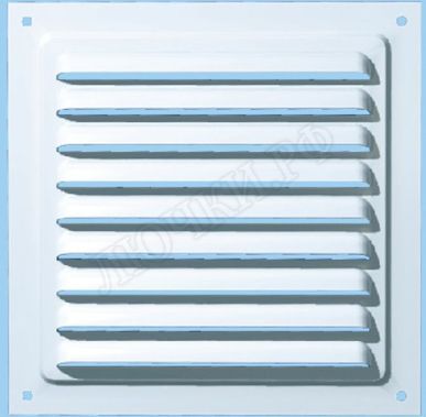 Решетка металлическая МВМ 125с сер Решетка металлическая МВМ 125с сер