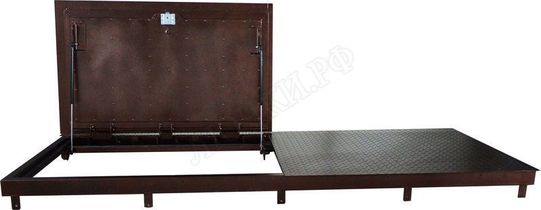 Напольный люк Дворник Короб, стальной рифленый лист 600*2400 Напольный люк Дворник Короб, стальной рифленый лист 600*2400