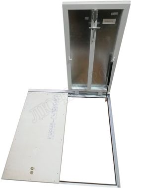 Напольный люк Самоподъемный Невидимка короб 2 створки 1000*1250 Напольный люк Самоподъемный Невидимка короб 2 створки 1000*1250