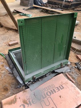 Люк под брусчатку Брус Ли Стальной, Съемная дверца 800*600 Люк под брусчатку Брус Ли Стальной, Съемная дверца 800*600