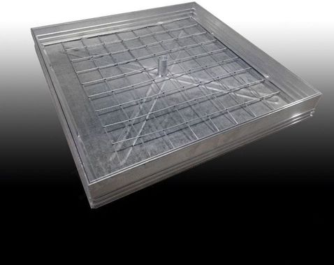 Напольный люк Премиум 54 мм 2 створки 500*1450 Напольный люк Премиум 54 мм 2 створки 500*1450