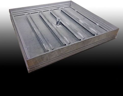 Напольный люк Премиум 54 мм 2 створки 500*1450 Напольный люк Премиум 54 мм 2 створки 500*1450