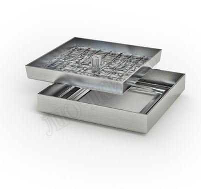 Напольный люк из нержавеющей стали AISI 304 600*600 Напольный люк из нержавеющей стали AISI 304 600*600