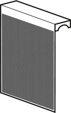 Радиаторный экран с перфорацией Квадрат 3x5 мм Радиаторный экран с перфорацией Квадрат 3x5 мм