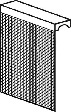 Радиаторный экран с перфорацией Квадрат 5x8 мм Радиаторный экран с перфорацией Квадрат 5x8 мм