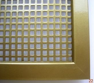 Решетка металлическая с перфорацией 5*8 мм врезная 300*1000 Решетка металлическая с перфорацией 5*8 мм врезная 300*1000