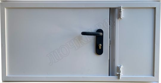 Люк сантехнический Противопожарный EIS60, 2 створки 800*1600 Люк сантехнический Противопожарный EIS60, 2 створки 800*1600