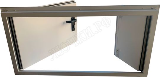 Люк сантехнический Противопожарный EIS60, 2 створки 800*1600 Люк сантехнический Противопожарный EIS60, 2 створки 800*1600