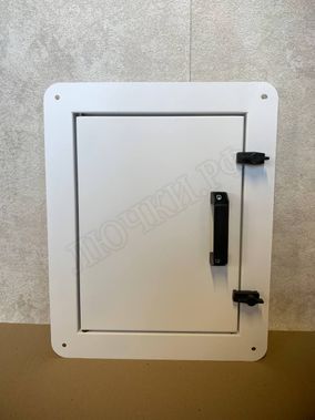 Сантехнический люк Гермо 900*900, RAL 9003 муар Сантехнический люк Гермо 900*900, RAL 9003 муар