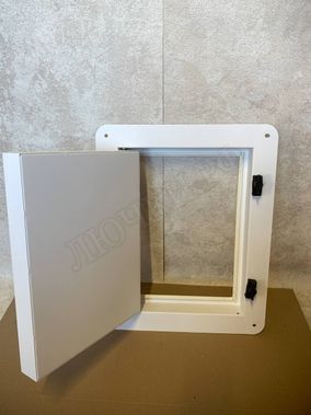 Сантехнический люк Гермо 900*900, RAL 9003 муар Сантехнический люк Гермо 900*900, RAL 9003 муар