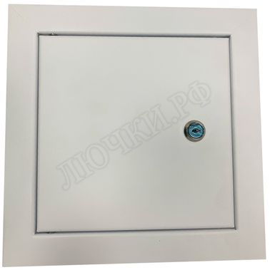 Сантехнический люк Комфорт, с замком 750*1200, RAL 9003 муар Сантехнический люк Комфорт, с замком 750*1200, RAL 9003 муар