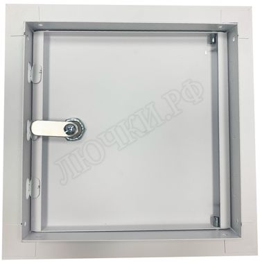 Сантехнический люк Комфорт, с замком 750*1200, RAL 9003 муар Сантехнический люк Комфорт, с замком 750*1200, RAL 9003 муар