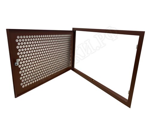 Сантехнический люк Комфорт, с замком 750*1200, RAL 9003 муар Сантехнический люк Комфорт, с замком 750*1200, RAL 9003 муар