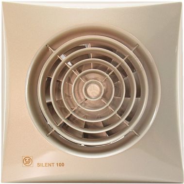 Вентилятор SILENT-100 CZ CHAMPAGNE Вентилятор SILENT-100 CZ CHAMPAGNE