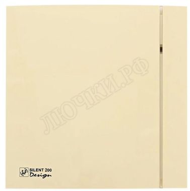 Вентилятор SILENT-200 CZ IVORY DESIGN-4C Вентилятор SILENT-200 CZ IVORY DESIGN-4C