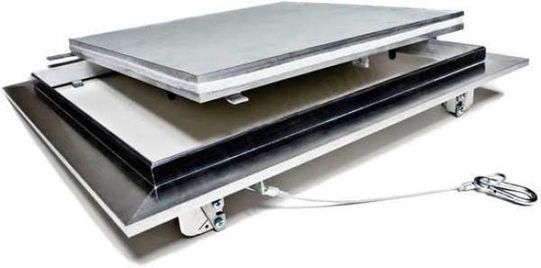 Люк под покраску Ультра для установки в стену, 2 створки, съёмная перегородка 1050*1200 (посадочный размер 1056*1206) Люк под покраску Ультра для установки в стену, 2 створки, съёмная перегородка 1050*1200 (посадочный размер 1056*1206)