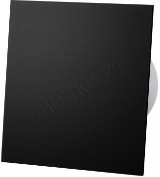 Вытяжной вентилятор airRoxy dRim, 100 S, оргстекло, чёрный матовый, 01-159 Вытяжной вентилятор airRoxy dRim, 100 S, оргстекло, чёрный матовый, 01-159