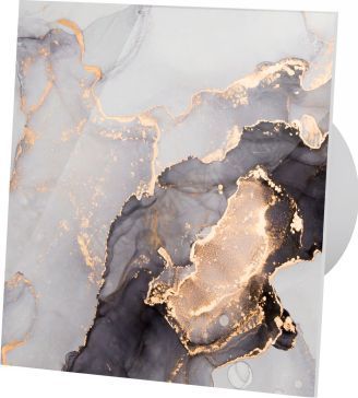 Вытяжной вентилятор airRoxy dRim, 100 HS, глянцевое стекло, розово-золотой мрамор, 01-188 Вытяжной вентилятор airRoxy dRim, 100 HS, глянцевое стекло, розово-золотой мрамор, 01-188