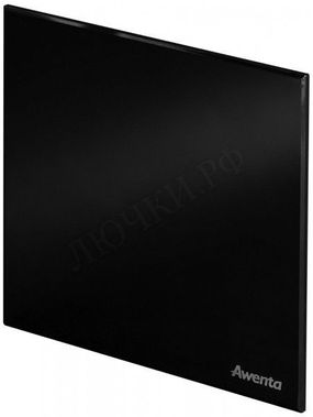 Вытяжной вентилятор Awenta System+, Silent, 125 KWS125H, Trax, PTCB125P, Чёрный глянцевый, пластик Вытяжной вентилятор Awenta System+, Silent, 125 KWS125H, Trax, PTCB125P, Чёрный глянцевый, пластик