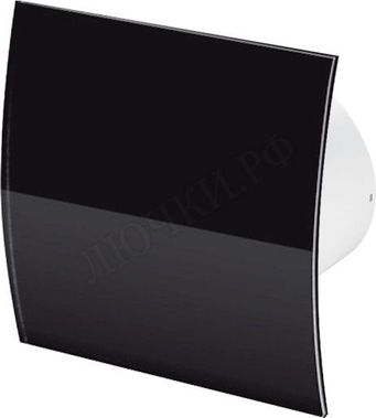 Вытяжной вентилятор Awenta System+, Turbo, 100 KWT100CTR, Escudo, PECB100P, Чёрный глянцевый, пластик Вытяжной вентилятор Awenta System+, Turbo, 100 KWT100CTR, Escudo, PECB100P, Чёрный глянцевый, пластик