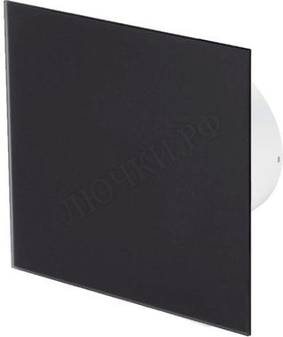 Вытяжной вентилятор Awenta System+, Turbo, 125 KWT125H, Trax Glass, PTGB125M, Чёрный матовый стекло Вытяжной вентилятор Awenta System+, Turbo, 125 KWT125H, Trax Glass, PTGB125M, Чёрный матовый стекло