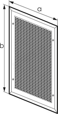 Решетка металлическая с перфорацией 3*5 мм накладная 200*1100 Решетка металлическая с перфорацией 3*5 мм накладная 200*1100