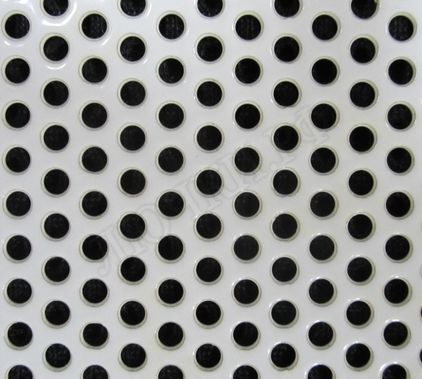 Решетка металлическая с перфорацией Кружок накладная 450*850 Решетка металлическая с перфорацией Кружок накладная 450*850